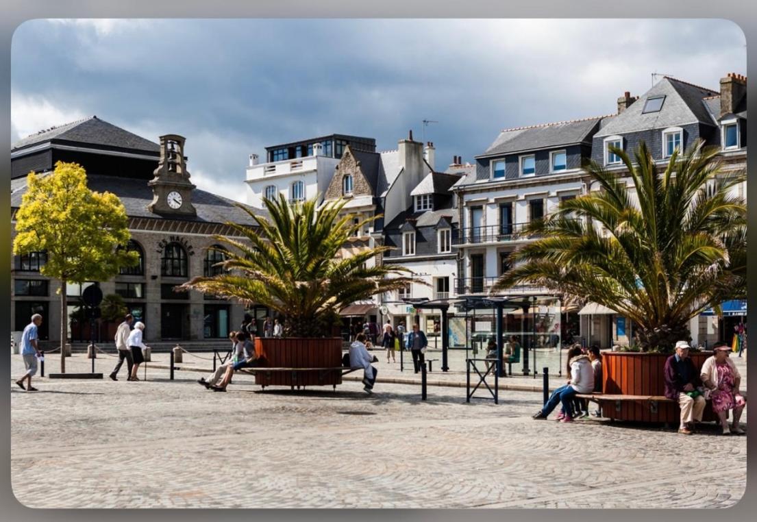 Coeur De Concarneau, Appartement Entier, Proche Centre, Corniche Et Plage Avec Parking מראה חיצוני תמונה